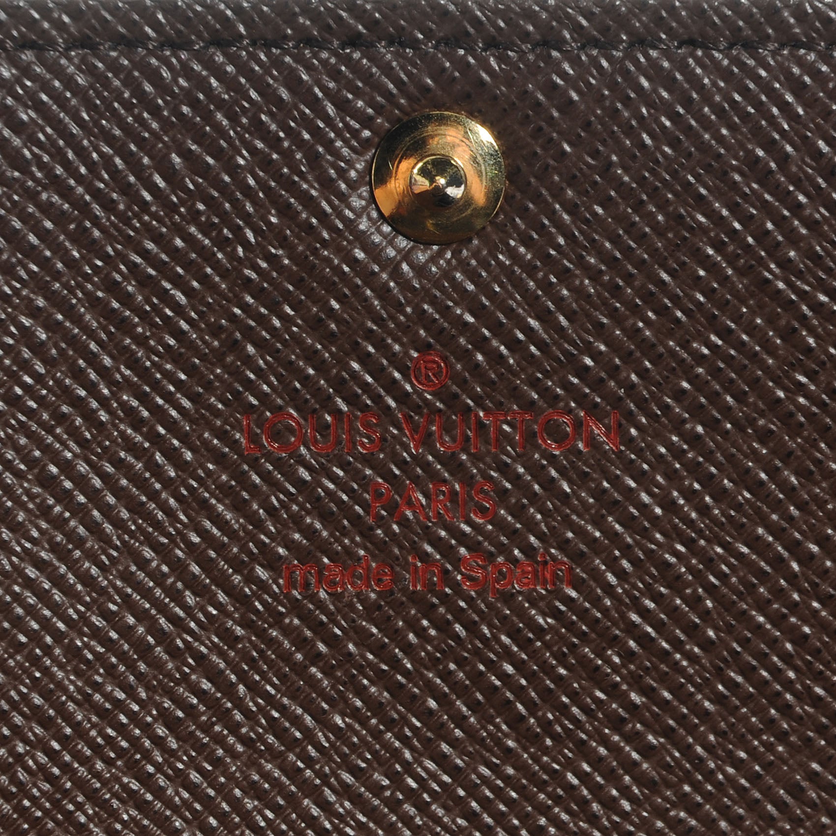 Louis Vuitton Damier Ebene Sarah Wallet 6 of 7