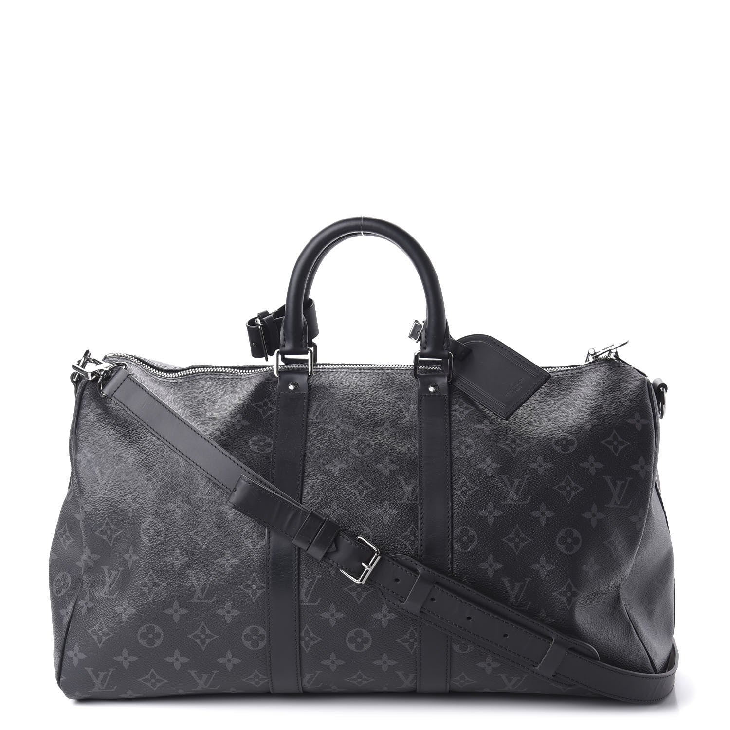 Louis Vuitton Monogram Eclipse Keepall Bandouliere 45 2 of 9