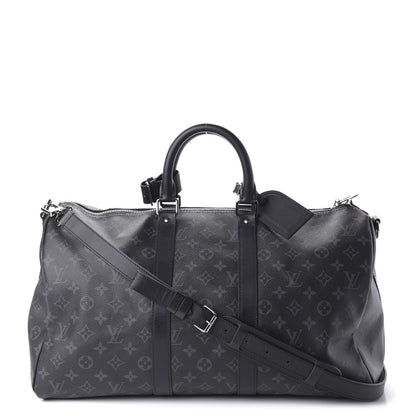 Louis Vuitton Monogram Eclipse Keepall Bandouliere 45 2 of 9