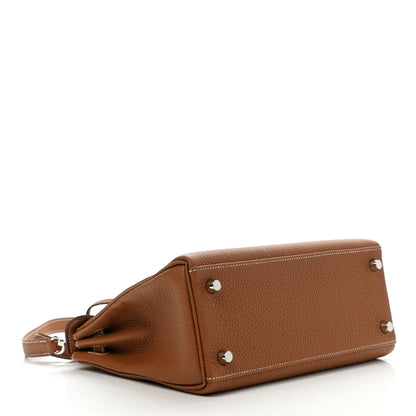 Hermes Togo Kelly Retourne 25 Gold 4 of 11