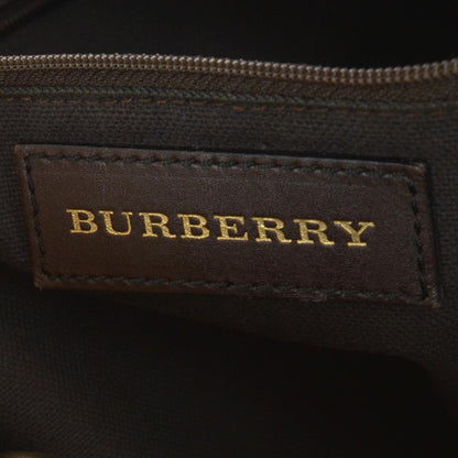 Burberry Haymarket Check Large Tote Brown 6 of 7