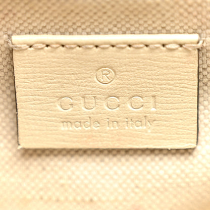 Gucci Azalea Calfskin Web Mini Horsebit 1955 Shoulder Bag Mystic White 7 of 13