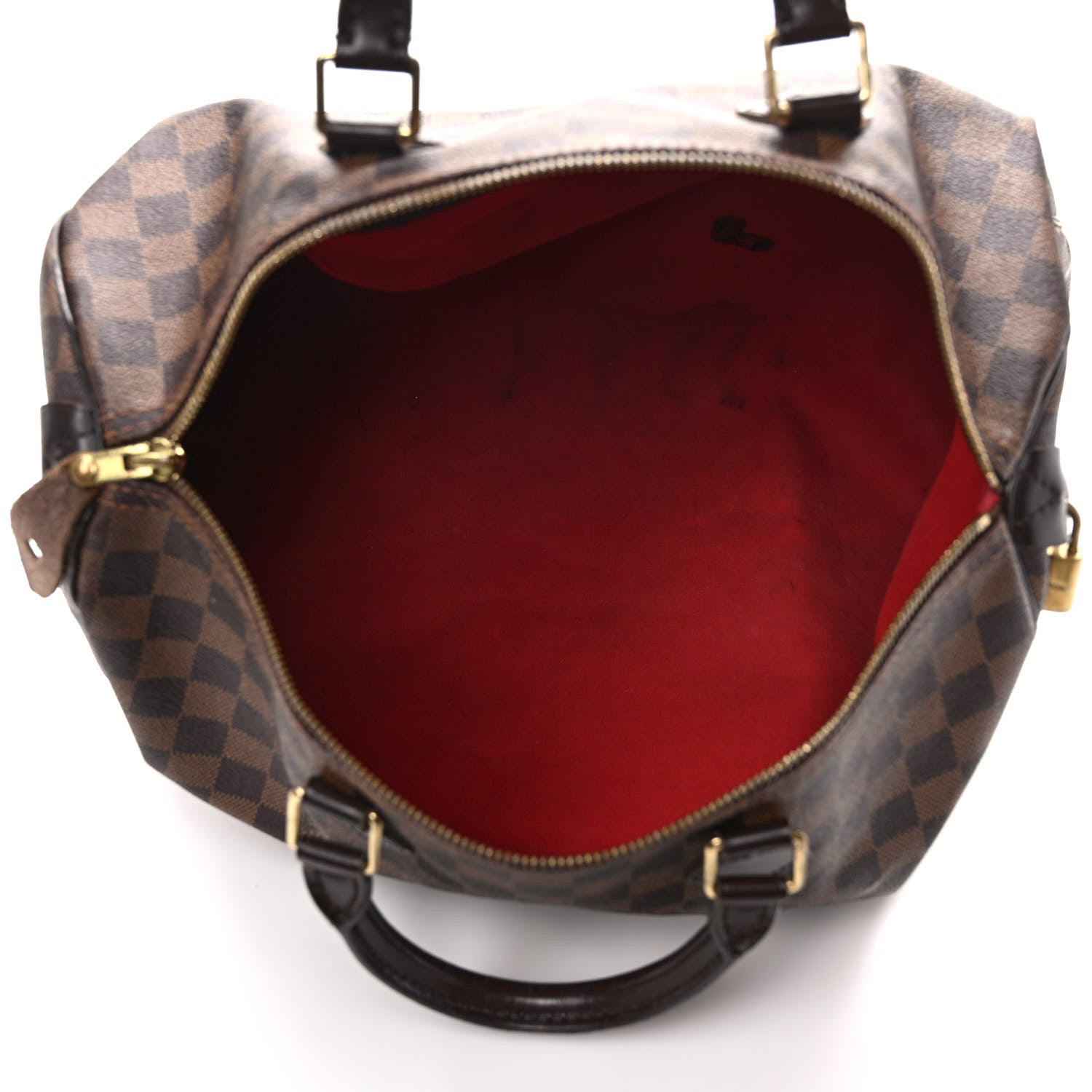 Louis Vuitton Damier Ebene Speedy 35 5 of 12