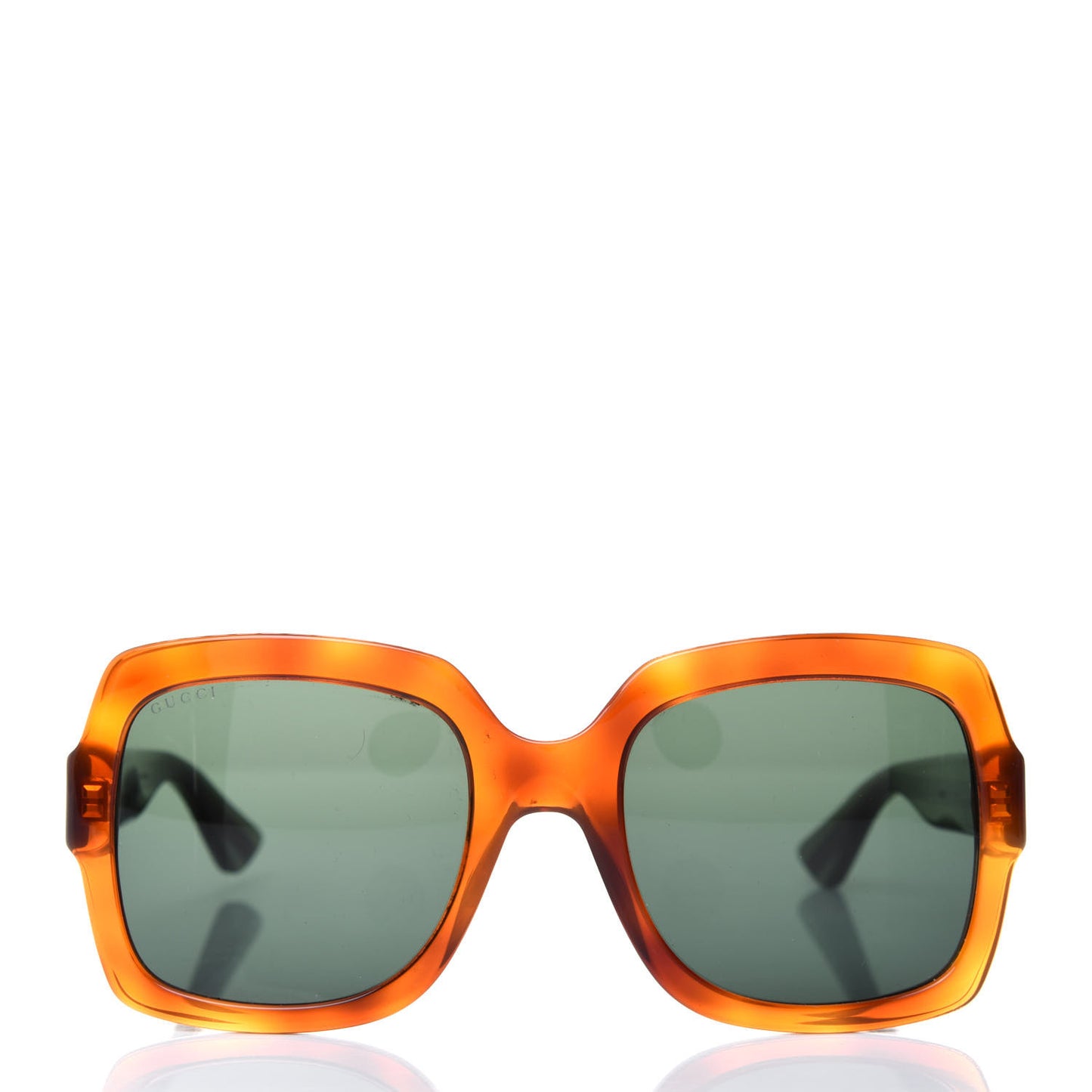 Oversize Square Web GG 0036S Havana