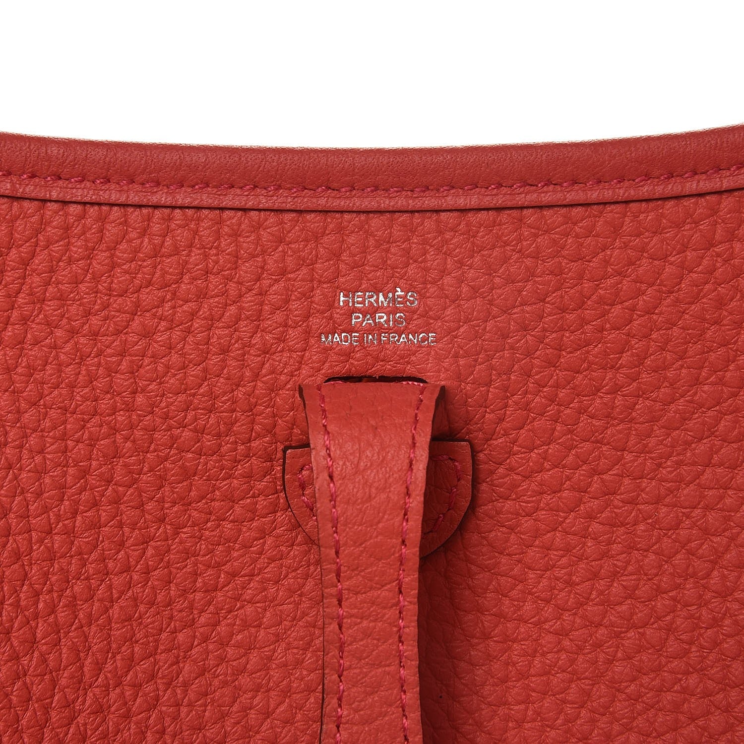 Hermes Taurillon Clemence Evelyne TPM Bougainvillea 7 of 9