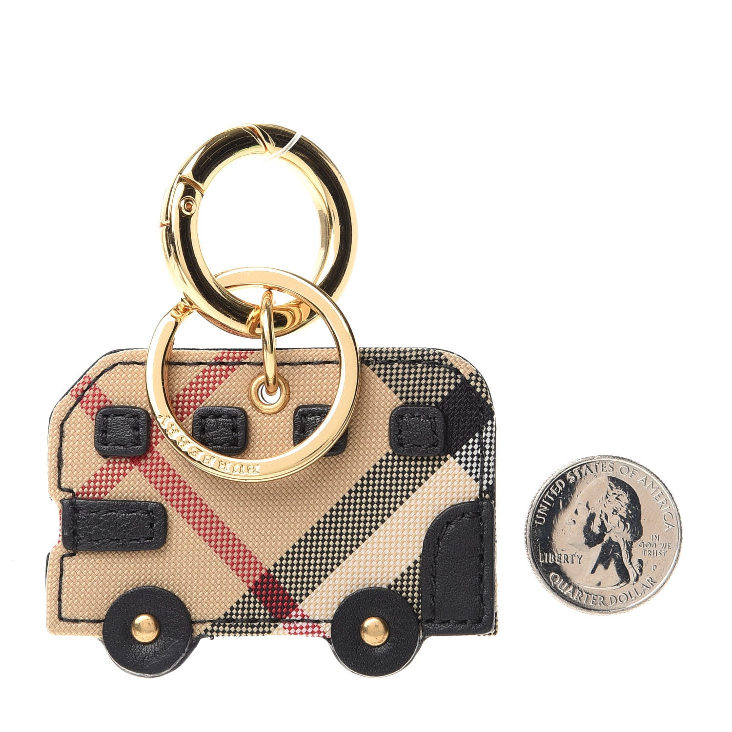 Burberry Horseferry Check London Bus Charm 2 of 5