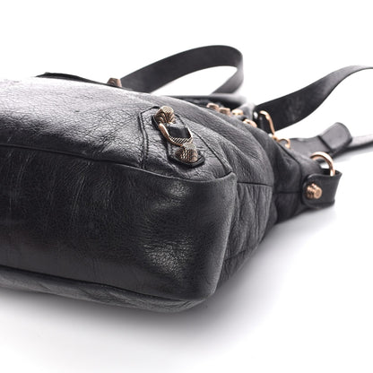 Balenciaga Agneau Giant 12 Rose Gold Hardware Town Black 9 of 12