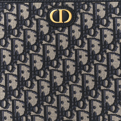 Christian Dior Oblique 30 Montaigne Pouch Blue 7 of 9