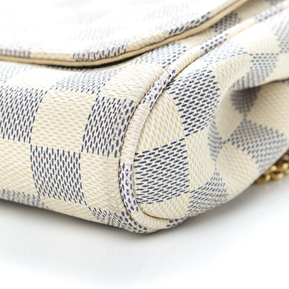 Louis Vuitton Damier Azur Favorite MM 11 of 13