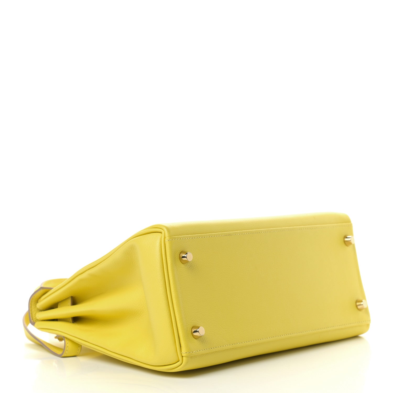 Hermes Evercolor Kelly Retourne 28 Lime 4 of 11