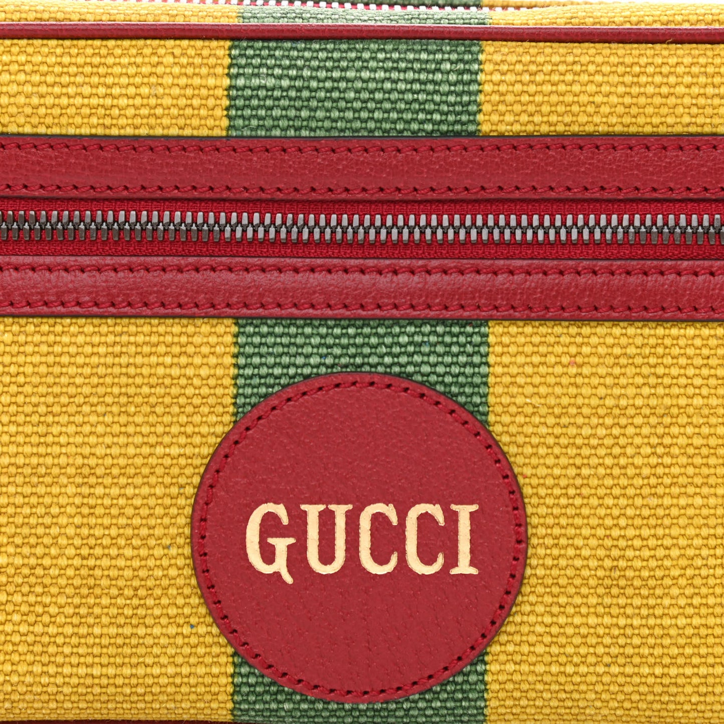 Canvas Marley Stripe Script Logo Gucci 100 Belt Bag 80 32 Multicolor