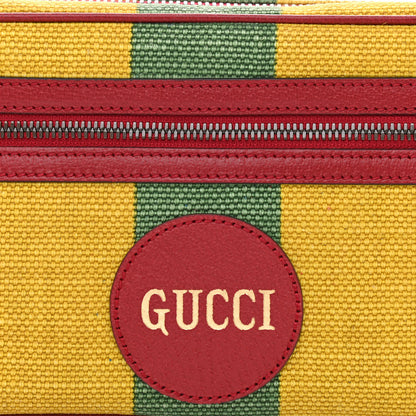 Gucci Canvas Marley Stripe Script Logo Gucci 100 Belt Bag 80 32 Multicolor 8 of 10