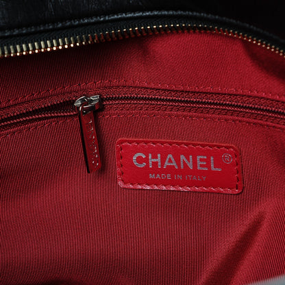 Chanel Calfskin Quilted Large Gabrielle Shopping Tote Black 6 of 7