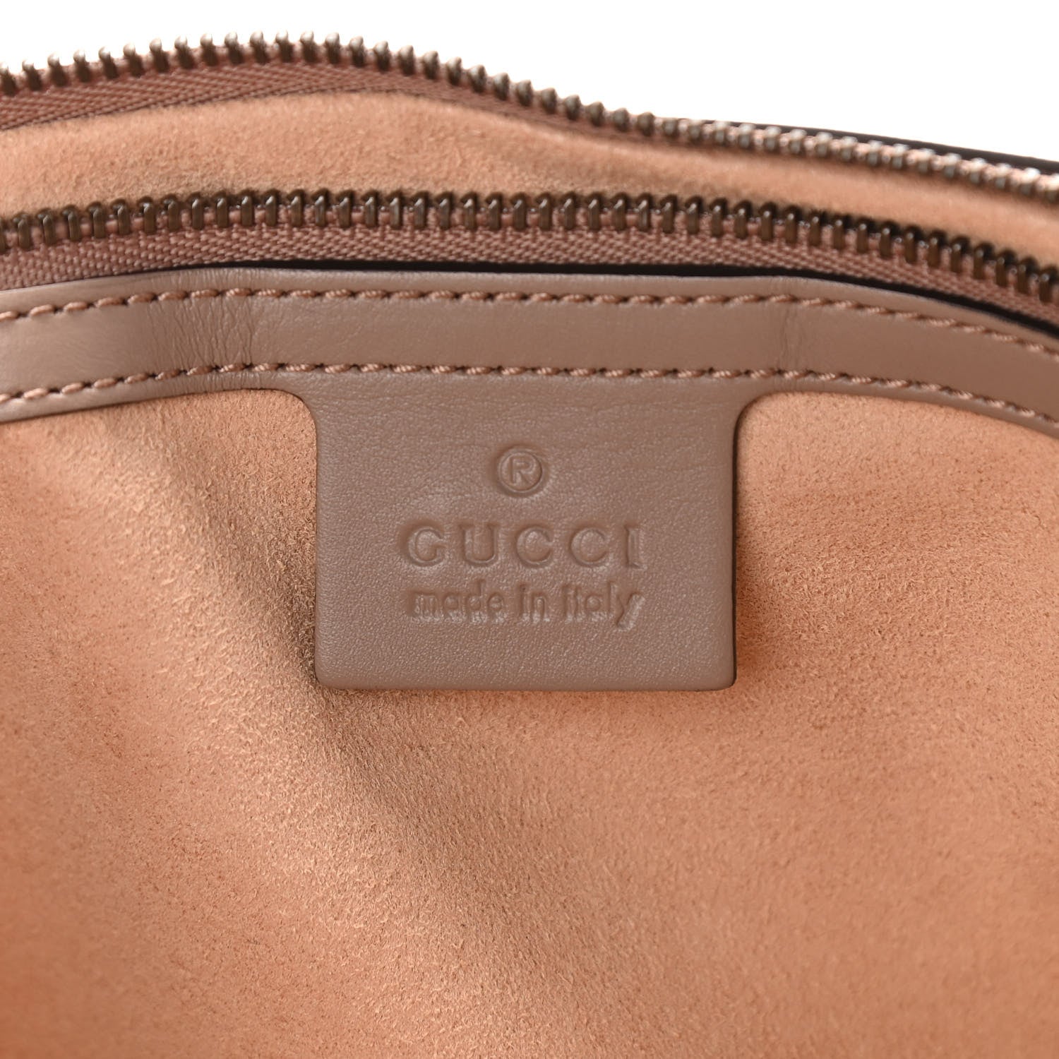 Gucci Calfskin Matelasse Medium GG Marmont Shoulder Bag Porcelain Rose 6 of 12