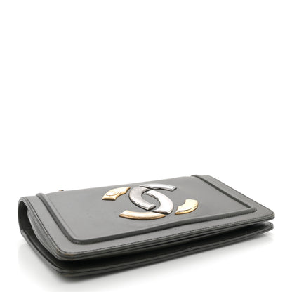 Chanel Lambskin CC Antico Flap Dark Khaki 4 of 11