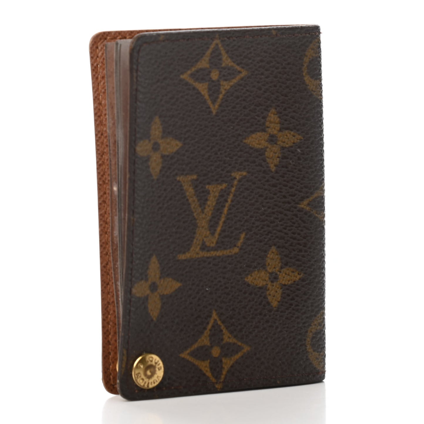 Monogram Credit Card Photo Holder