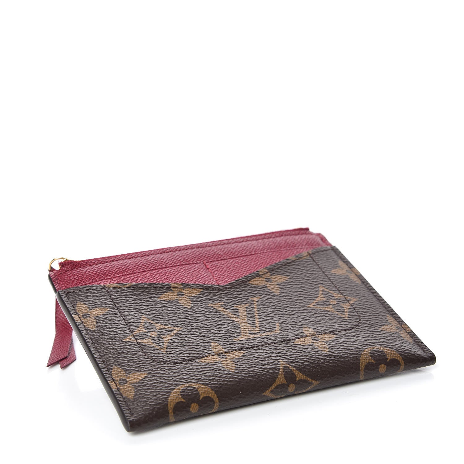 Louis Vuitton Monogram Zipped Card Holder Fuchsia 4 of 6