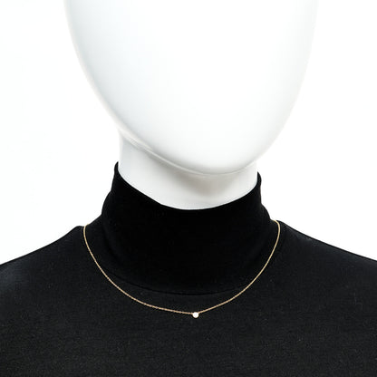 Tiffany 18K Yellow Gold Diamond .08ct Elsa Peretti Diamonds by the Yard Pendant Necklace 2 of 6