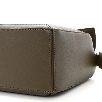 Loewe Calfskin Small Puzzle Bag Dark Khaki Green 10 of 10