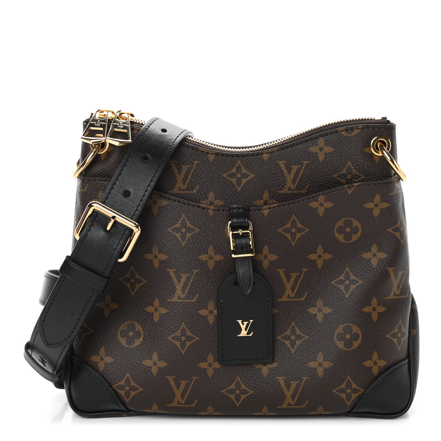 Louis Vuitton Monogram Odeon PM Black 1 of 9
