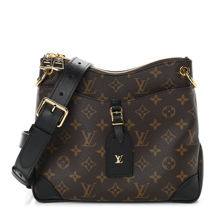 Louis Vuitton Monogram Odeon PM Black 1 of 9