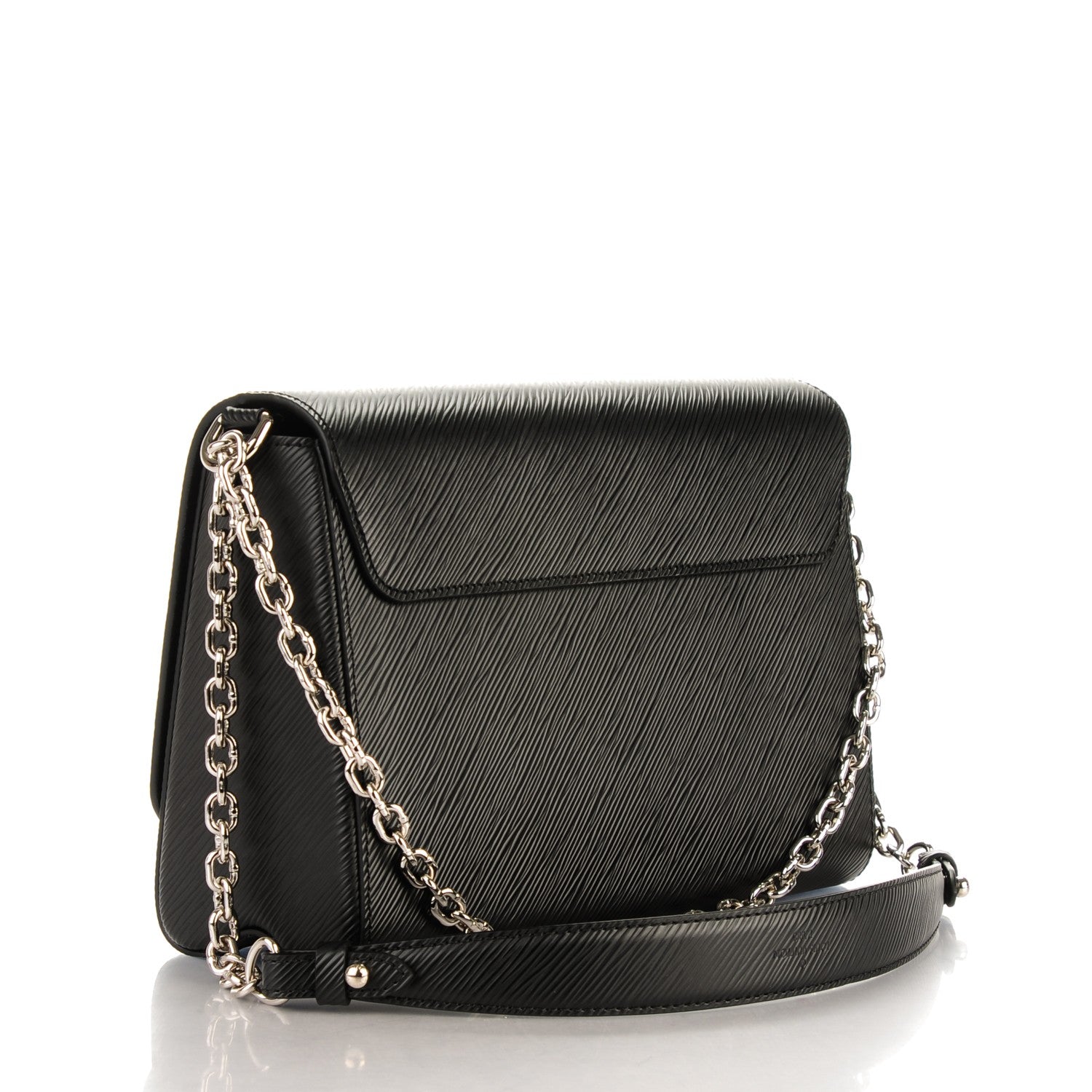 Louis Vuitton Epi Twist Shoulder Bag MM Black 3 of 6