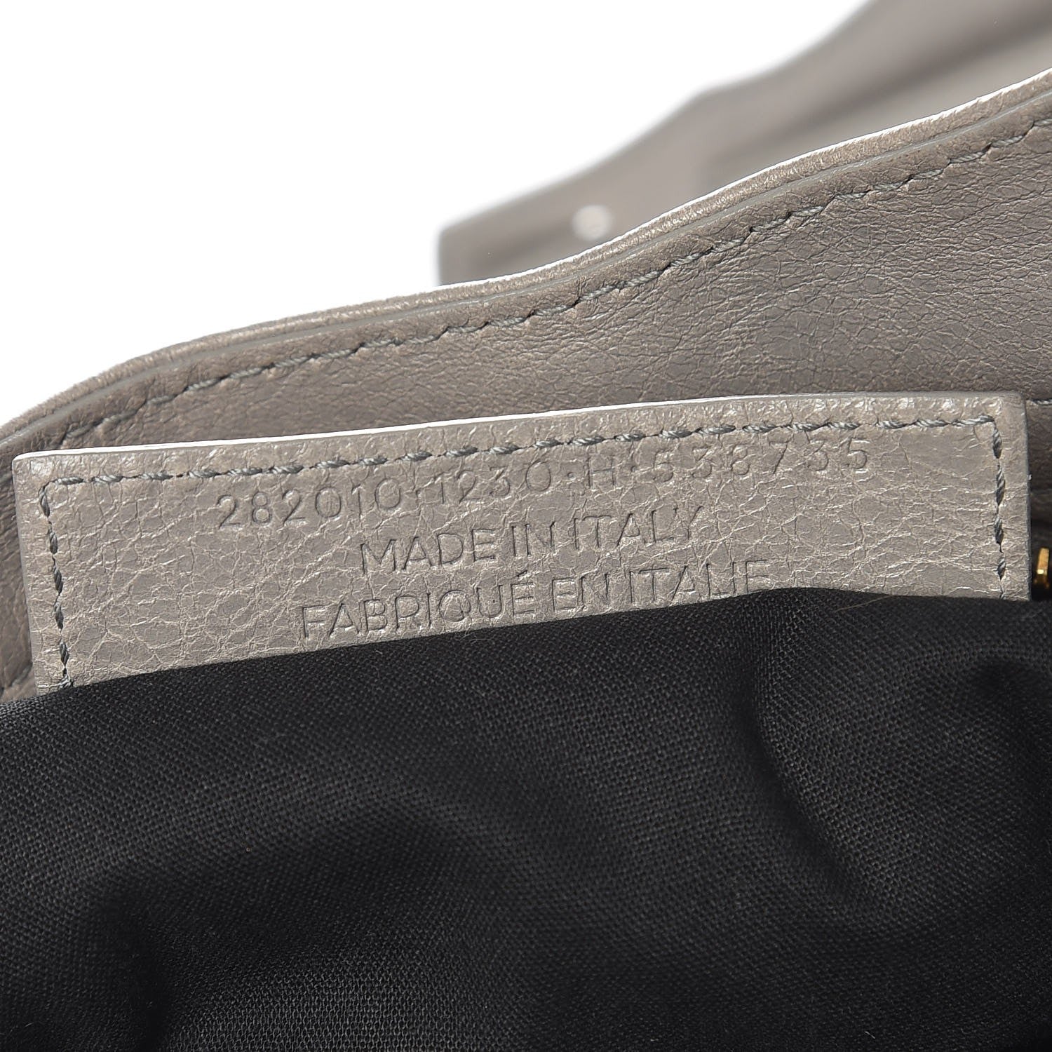 Balenciaga Agneau Giant 12 Gold Hardware Velo Gris Pyrite 9 of 16