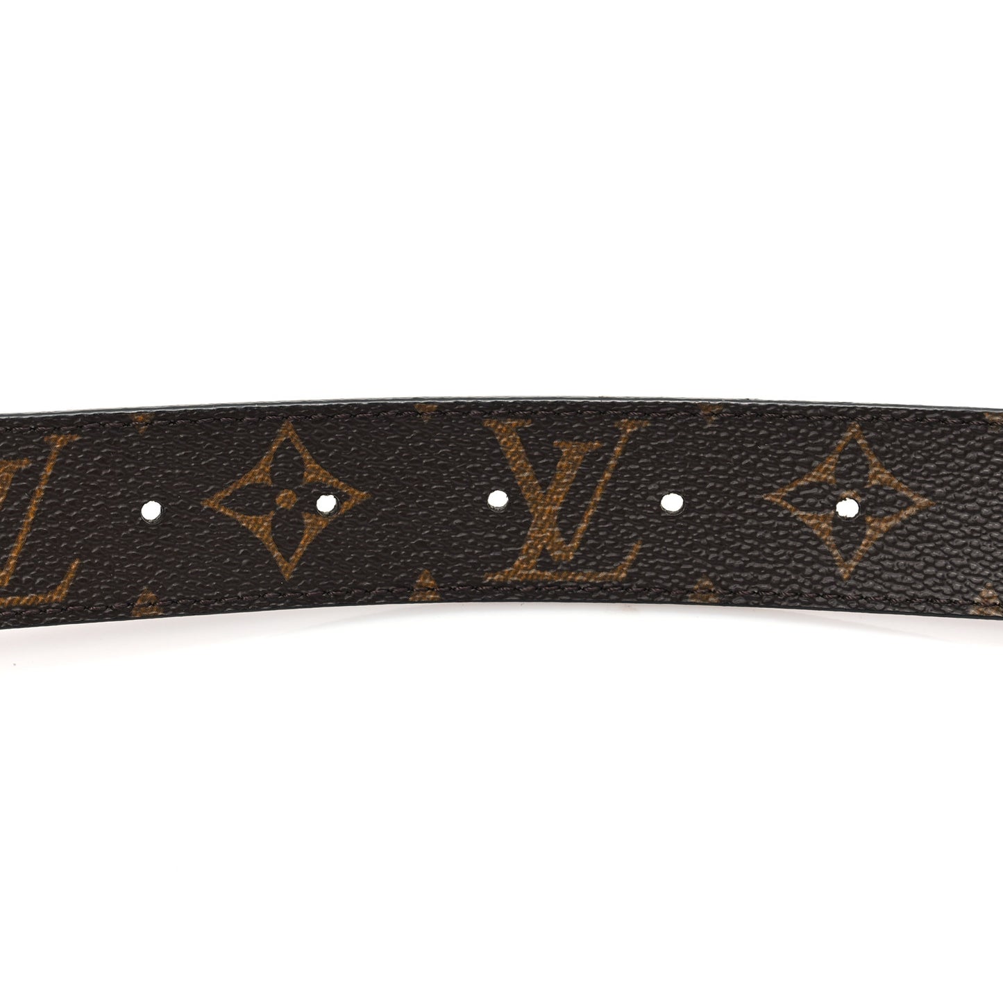 Calfskin Monogram 30mm LV Initiales Reversible Belt 90 36 Black