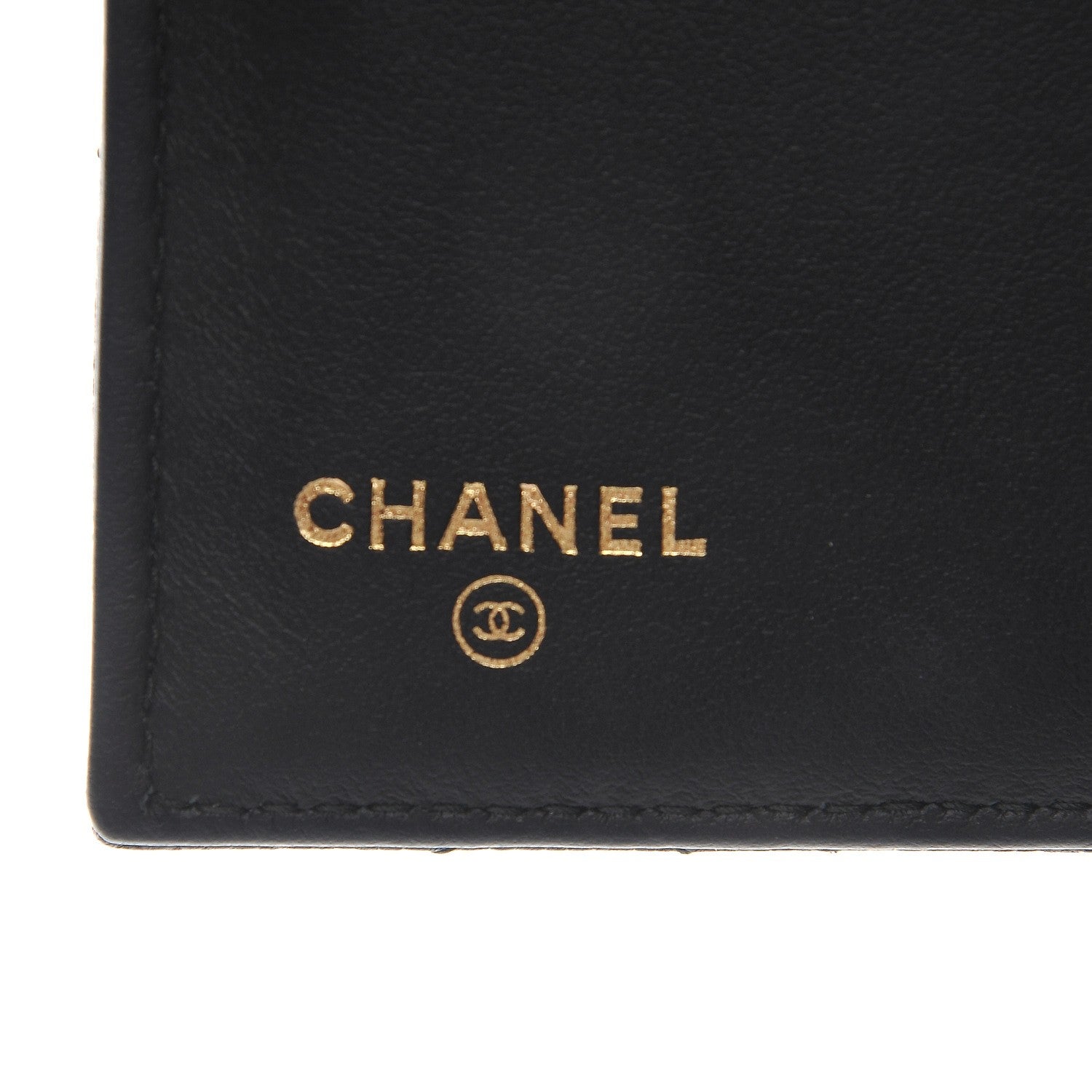 Chanel Caviar Quilted Small Golden Class Flap Wallet Black 8 of 10