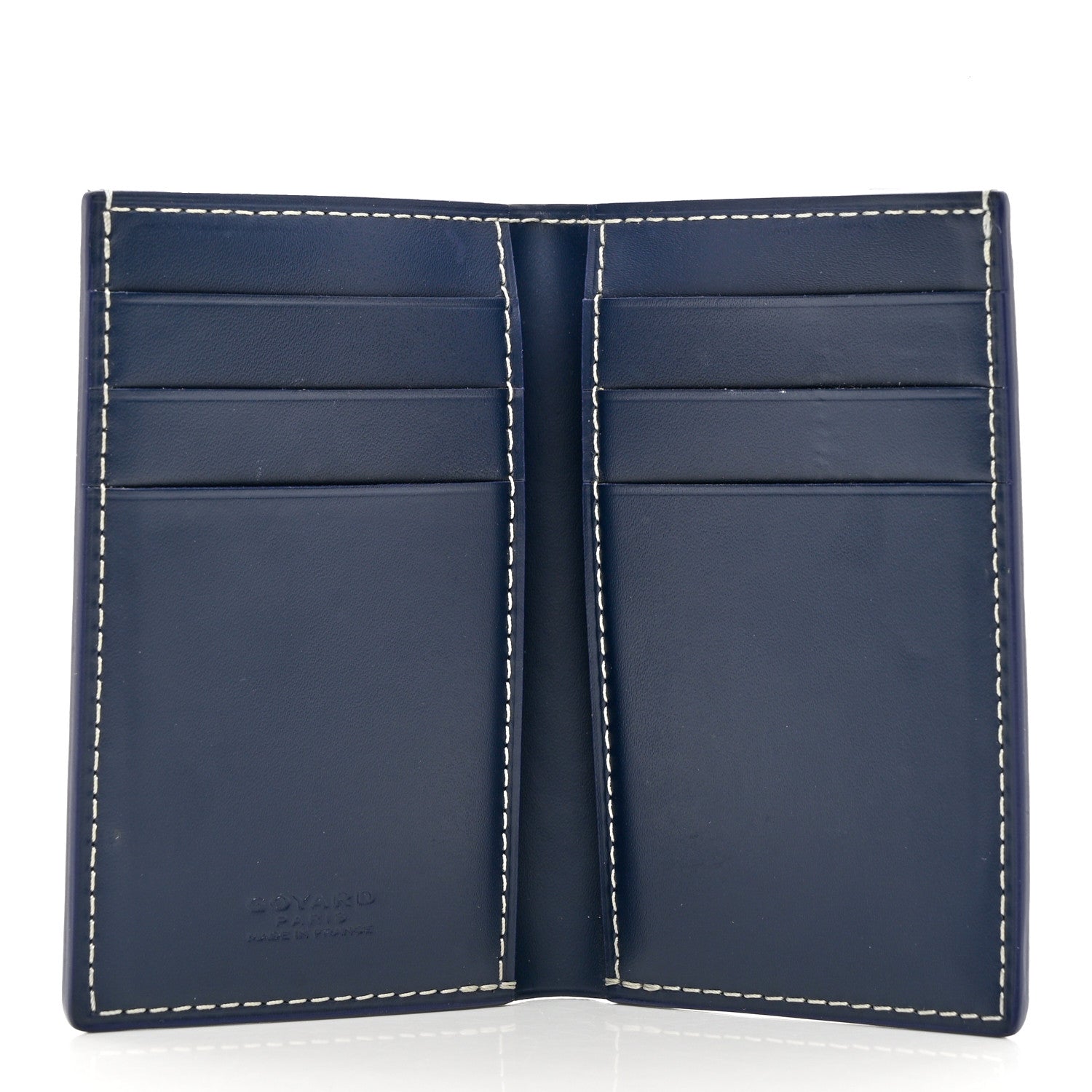 Goyard Goyardine Saint Pierre Card Holder Navy 5 of 7