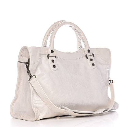Balenciaga Chevre Classic Hardware City White Light 3 of 16