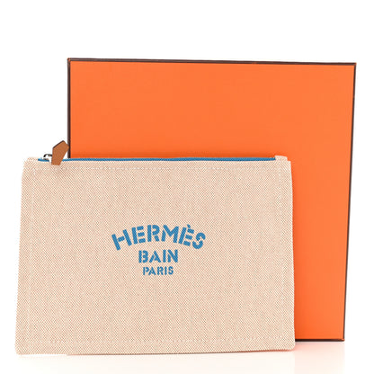Hermes Toile Small Bain New Yachting Case 9 of 9