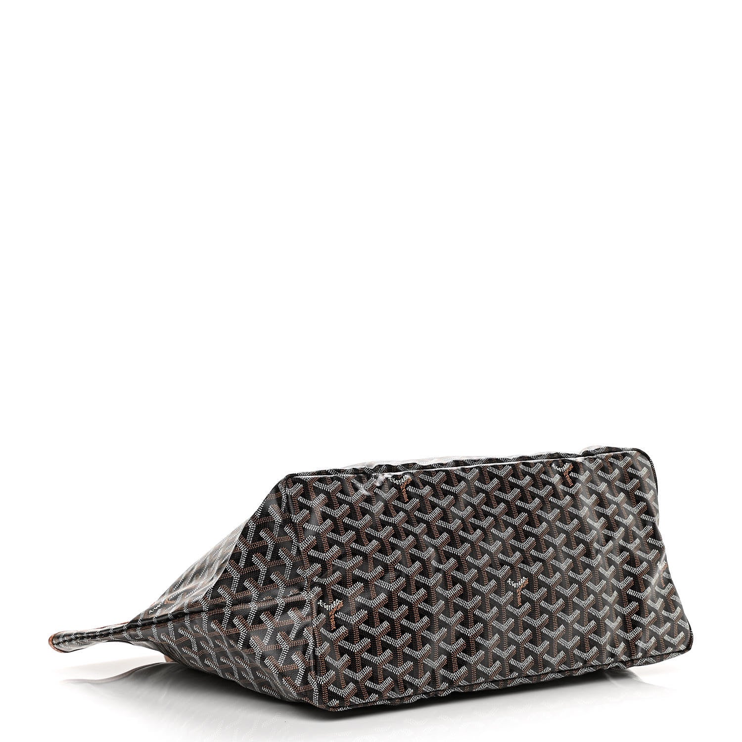 Goyard Goyardine Saint Louis GM Black Gold 4 of 10