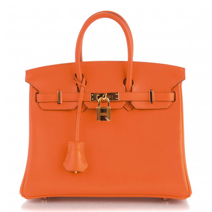 Hermes Swift Birkin 25 Orange 1 of 26