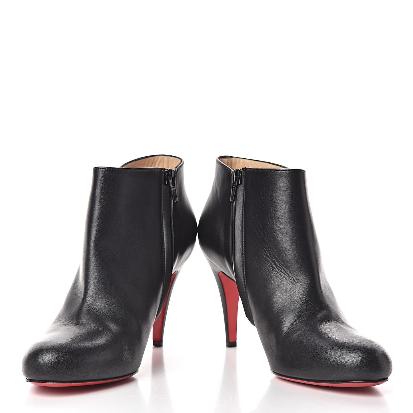 Calfskin Belle 85 Ankle Boots 39 Black