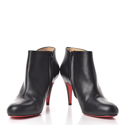 Christian Louboutin Calfskin Belle 85 Ankle Boots 39 Black 5 of 10