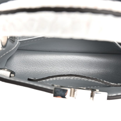 Louis Vuitton Alligator Feather Embellished Mini Capucines White 6 of 10