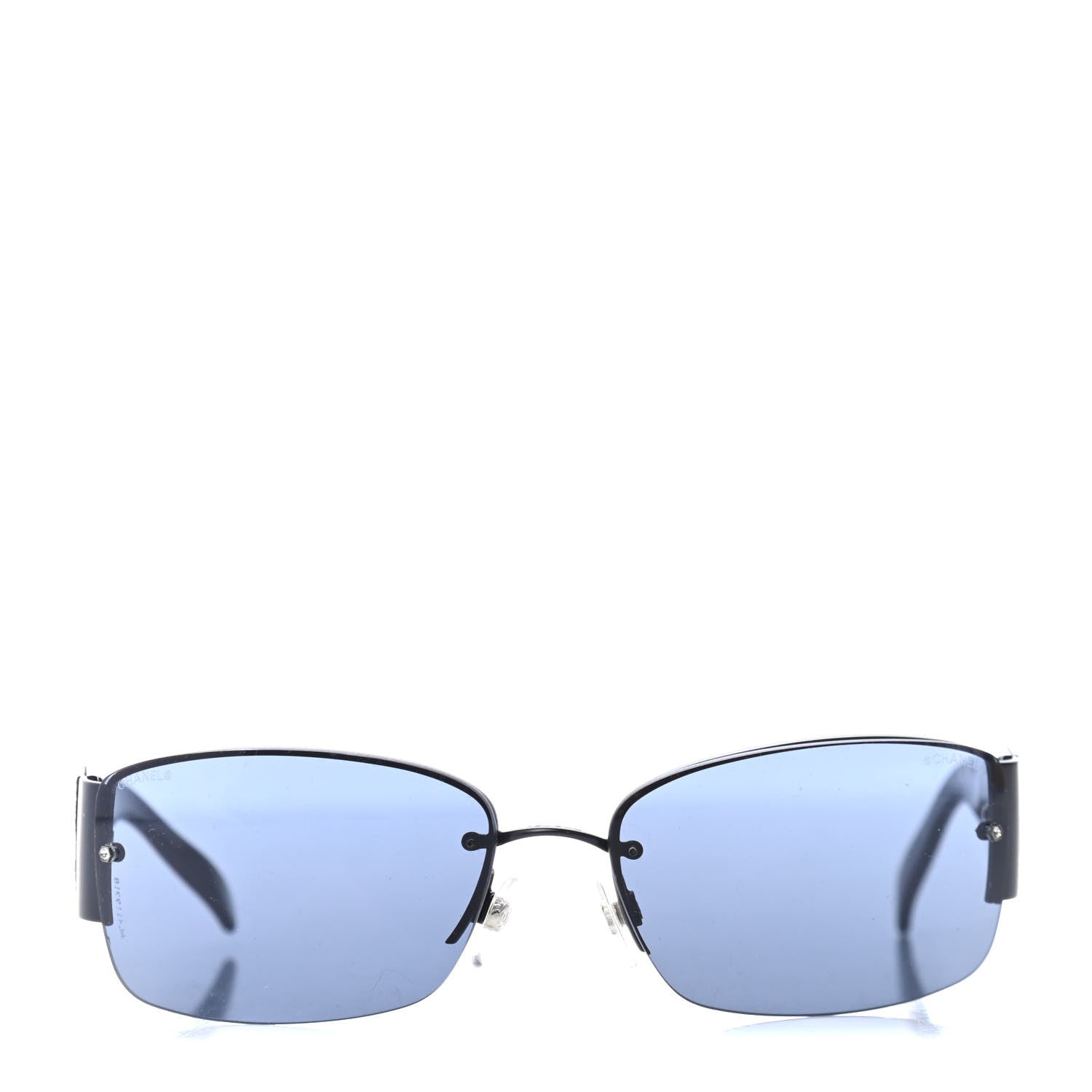 Chanel Crystal CC Sunglasses 4117-B Black 2 of 4