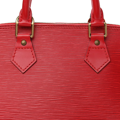 Louis Vuitton Epi Alma PM Castillan Red 7 of 14