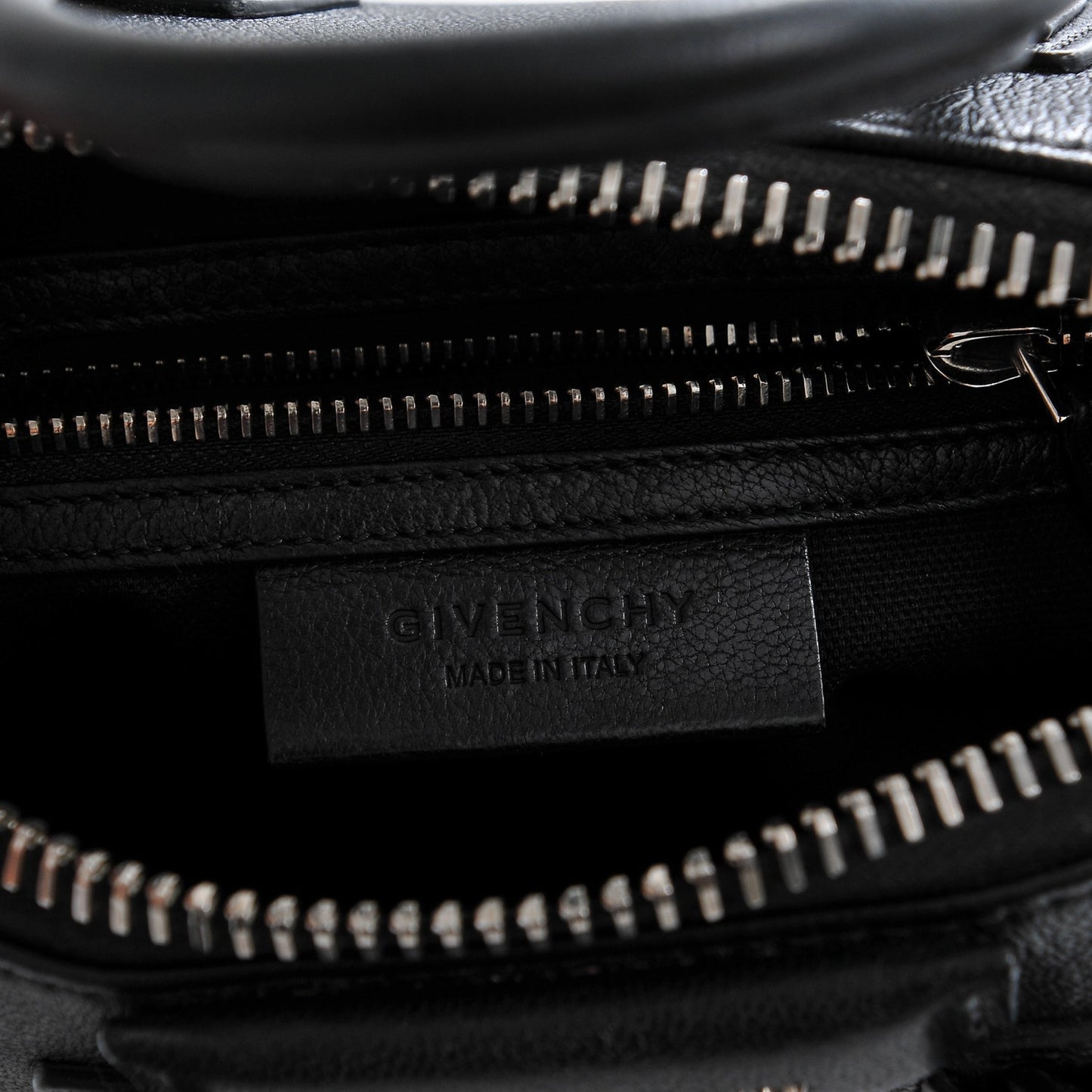 Sugar Goatskin Mini Antigona Black