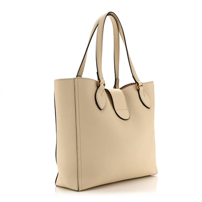 Gucci New Sakai Calfskin Lux Small Dahlia Tote Mystic White 4 of 11