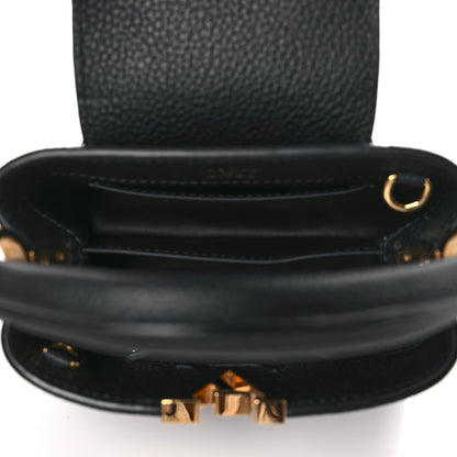 Louis Vuitton Taurillon Mini Capucines Black 5 of 8