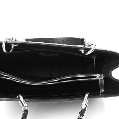 Chanel Caviar Quilted Grand Shopping Tote GST Black 5 of 12