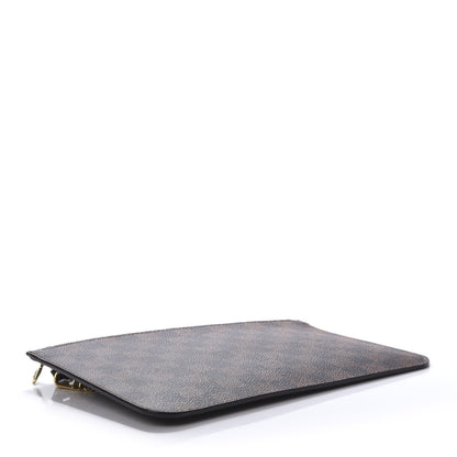 Louis Vuitton Damier Ebene Neverfull MM GM Pochette 4 of 10