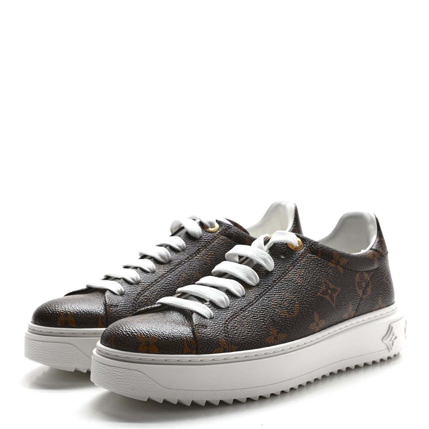 Louis Vuitton Monogram Time Out Sneakers 39 3 of 9