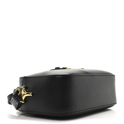 Gucci Calfskin Mini Horsebit 1955 Camera Shoulder Bag  Black 4 of 11