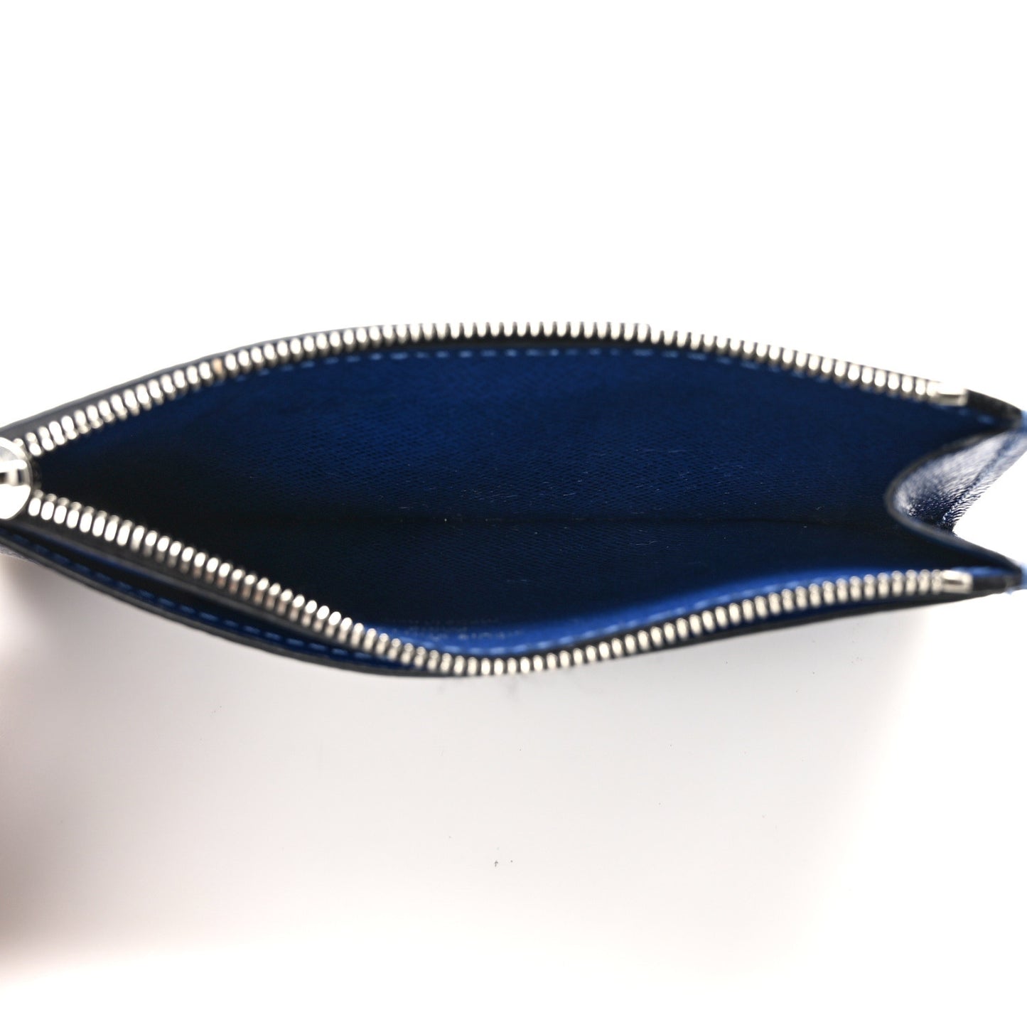 Monogram Taiga Coin Card Holder Cobalt