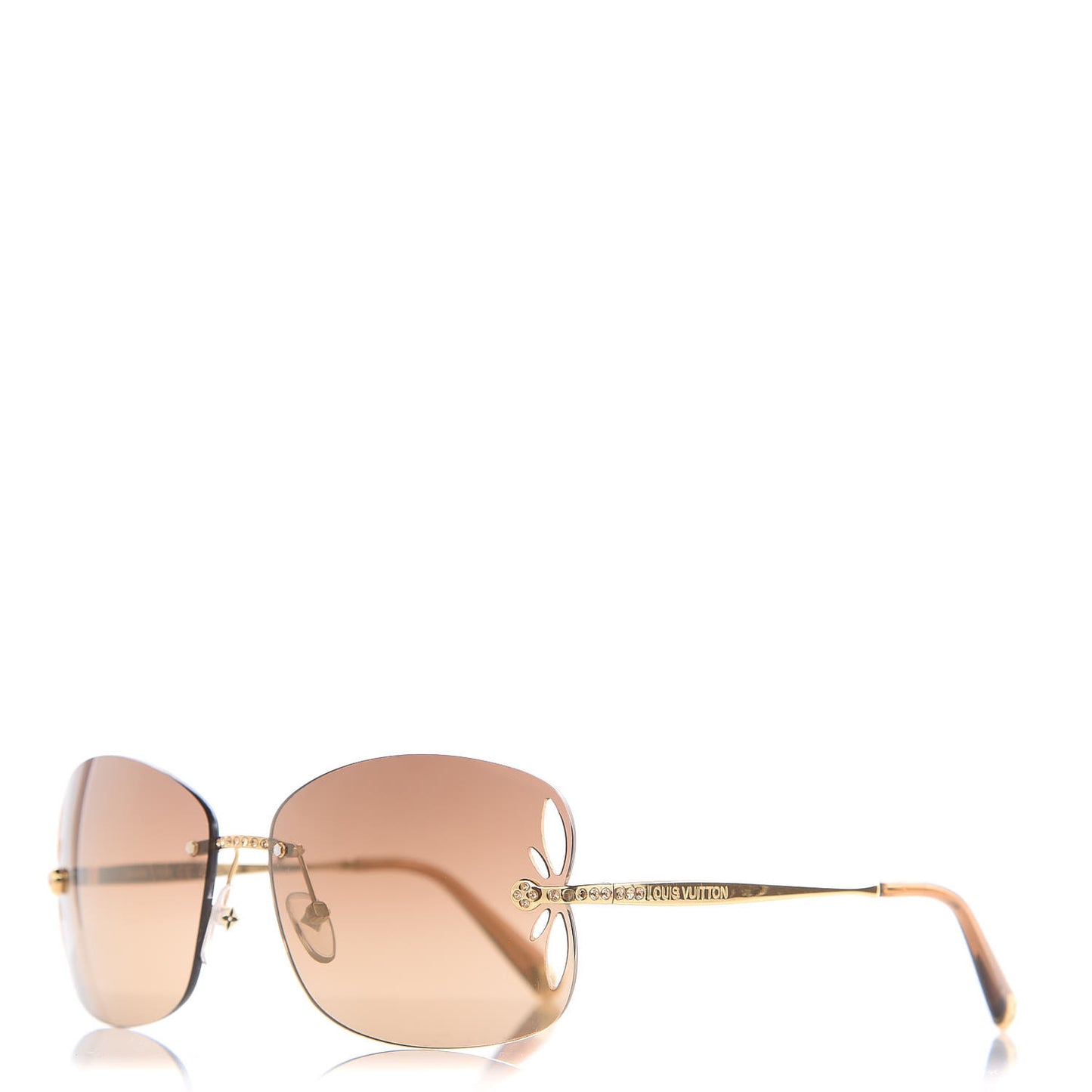 Lily Strass Sunglasses Z0640U Light Umber