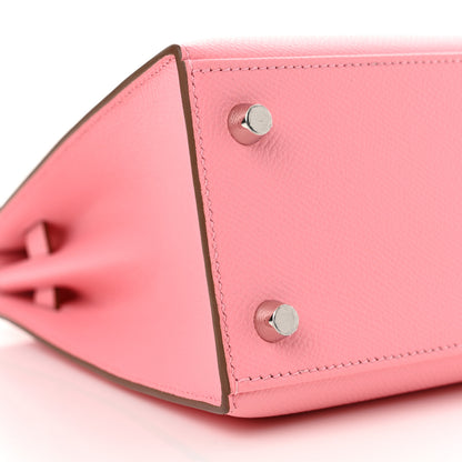Hermes Epsom Kelly Sellier 25 Rose Confetti 9 of 11