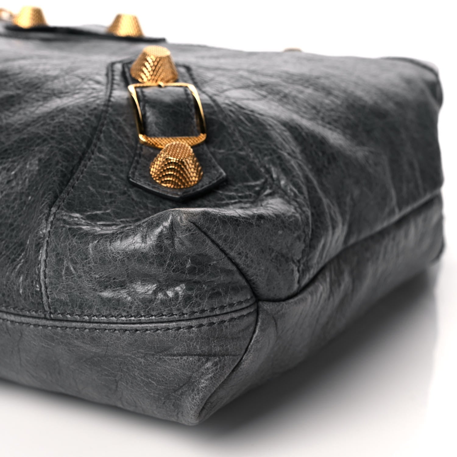 Balenciaga Agneau Giant 21 Gold Hardware Brief Anthracite 10 of 12